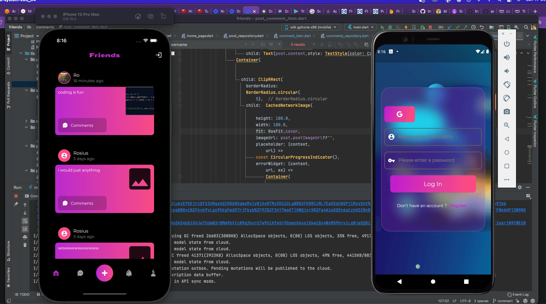 Building a social media app with AWS Amplify and Flutter(PART 1)